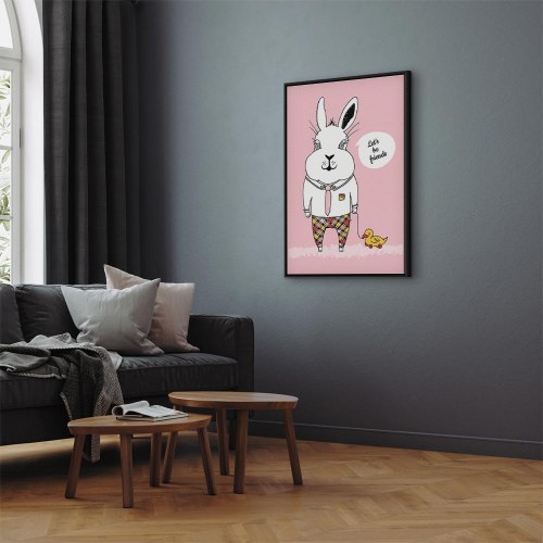 Lærredsbillede Rabbit's Friend - 1 del, lodret