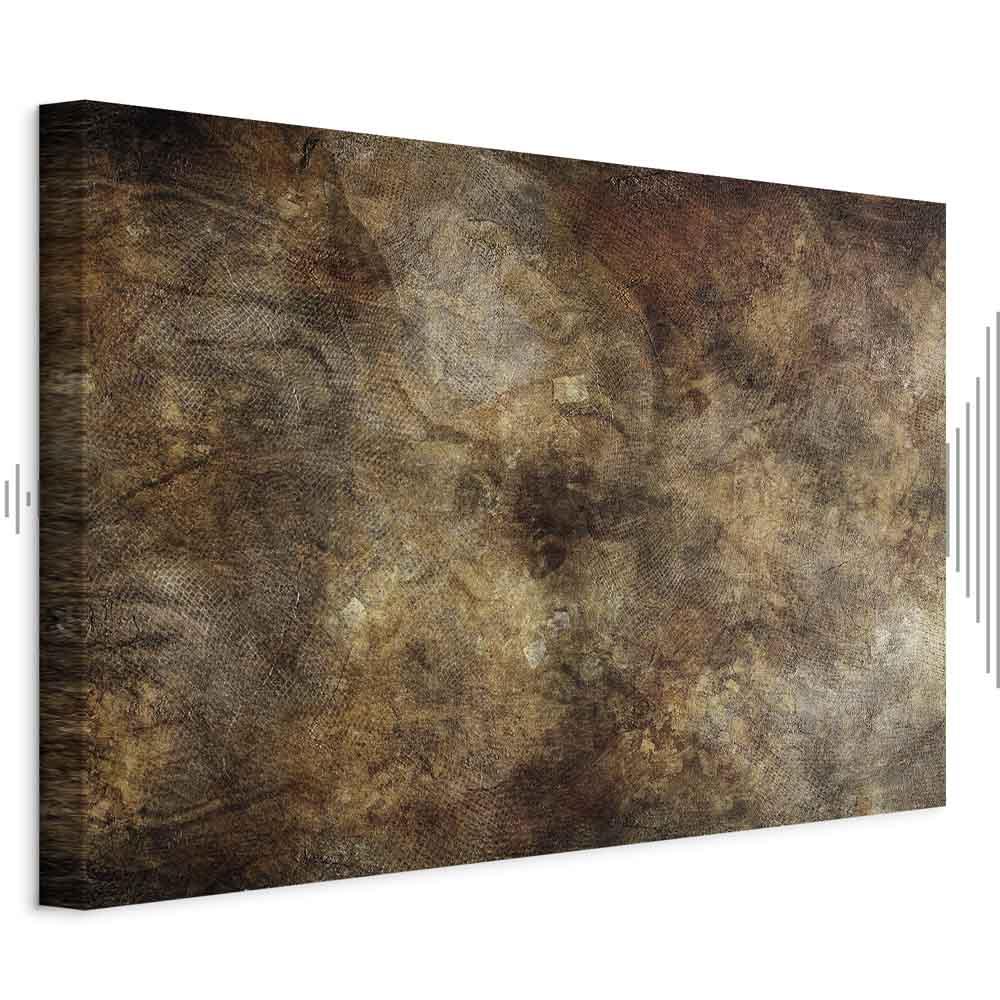 Abstrakt billede på lærred - Rushing Thoughts lodret - 90 x 60 cm - Akustisk billede