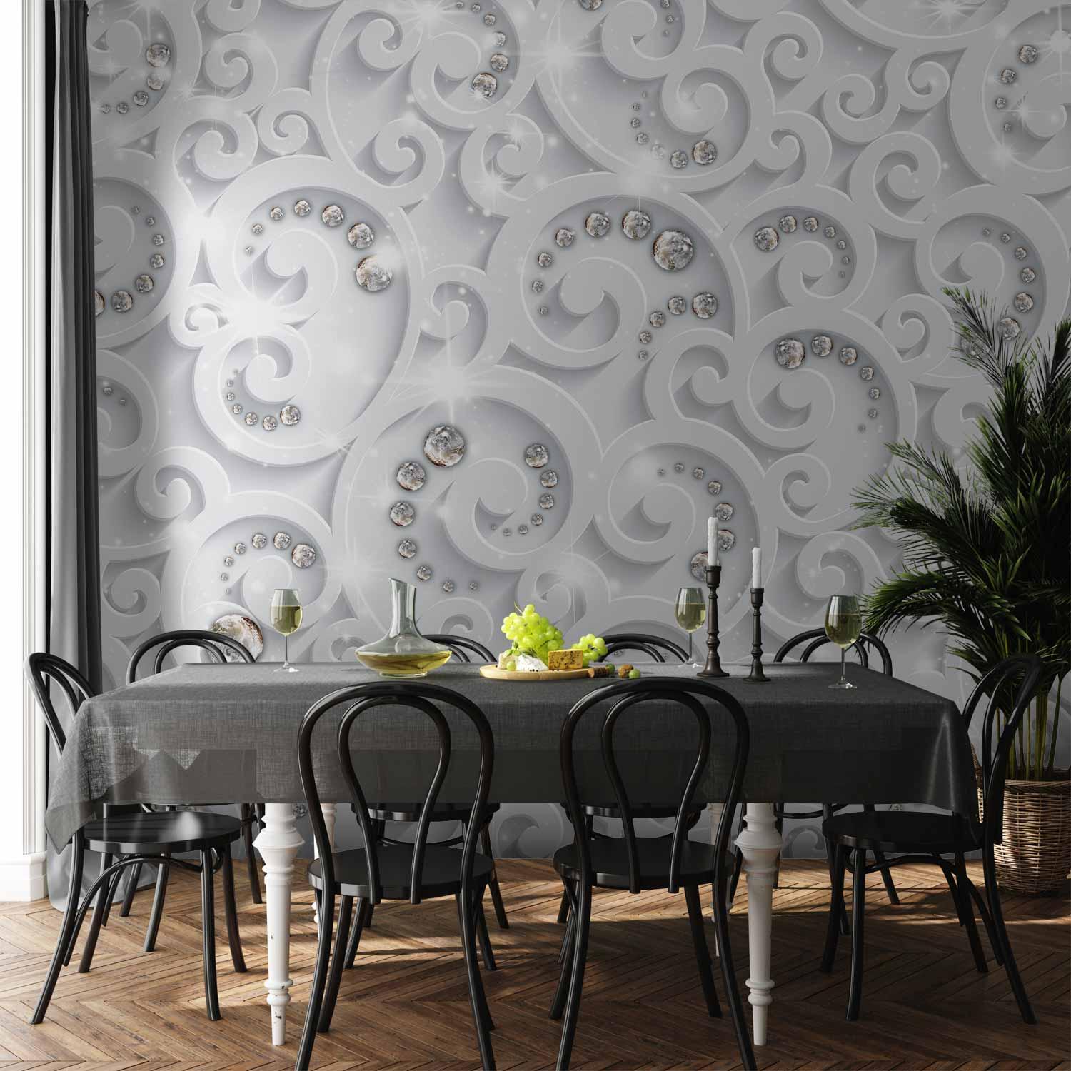 Fototapet Abstrakt Glamour - 200 x 140 cm - Vandtæt billede