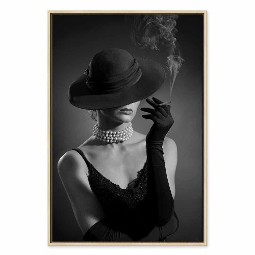 Lærredsbillede Black Elegance lodret