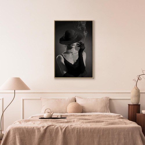 Lærredsbillede Black Elegance lodret