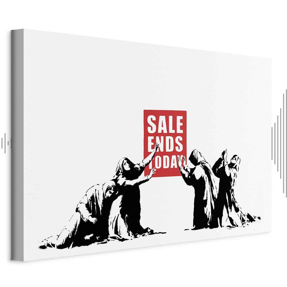 Lærredsbillede Sale lodret - 1 del - 60 x 40 cm - Akustisk billede