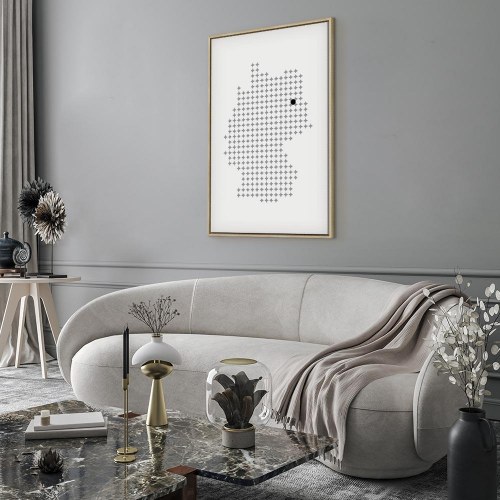 Lærredsbillede Tyskland - lodret