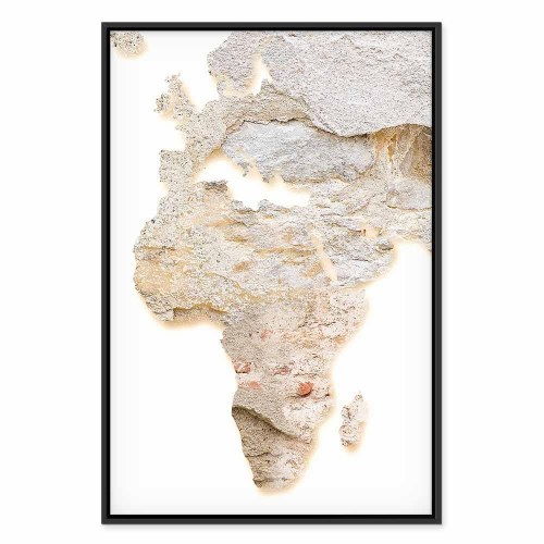 Lærredsbillede Hot Continent - vertikalt