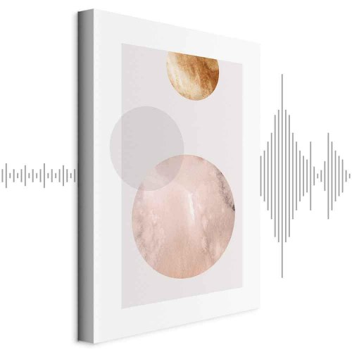 Abstrakt billede på lærred Dance With Gravity lodret