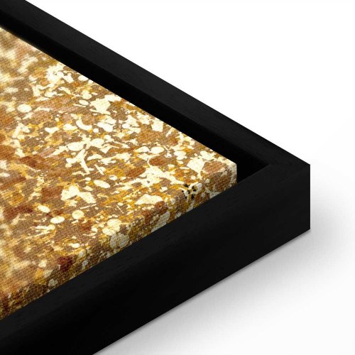 Abstrakt billede på lærred Golden Expansion Wide