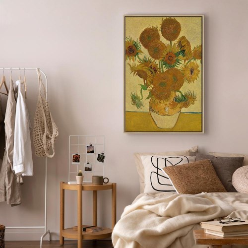 Vincent van Gogh Solsikker - billede på lærred