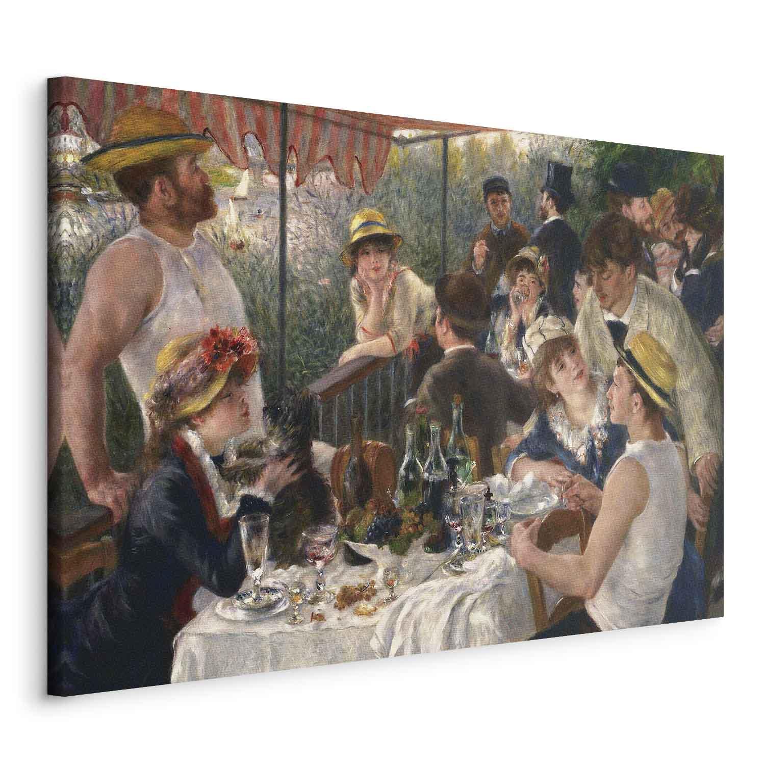 Lærredsbillede Pierre-Auguste Renoir - Luncheon of the Boating Party - 60 x 40 cm - Standard