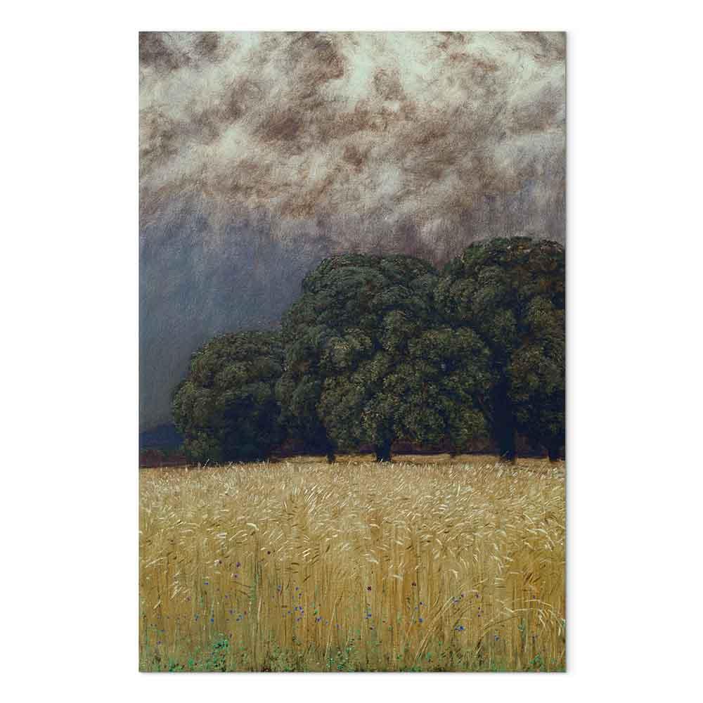 Hans Thoma Billede på lærred - Stilheden før stormen - 40 x 60 cm - Akustisk billede