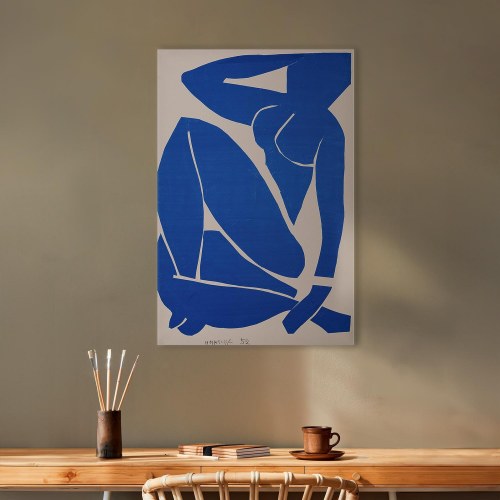 Henri Matisse Blå nøgen III - billede på lærred