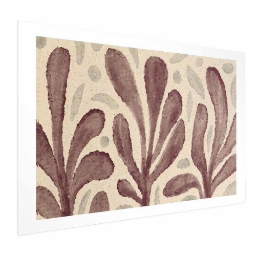 Abstrakt plakat Leaves and Spots - blade og pletter inspireret af Matisse