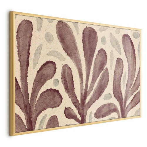 Abstrakt plakat Leaves and Spots - blade og pletter inspireret af Matisse