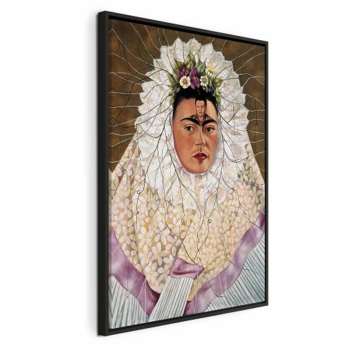 Frida Kahlo - Selvportræt som tehuana lærredsbillede