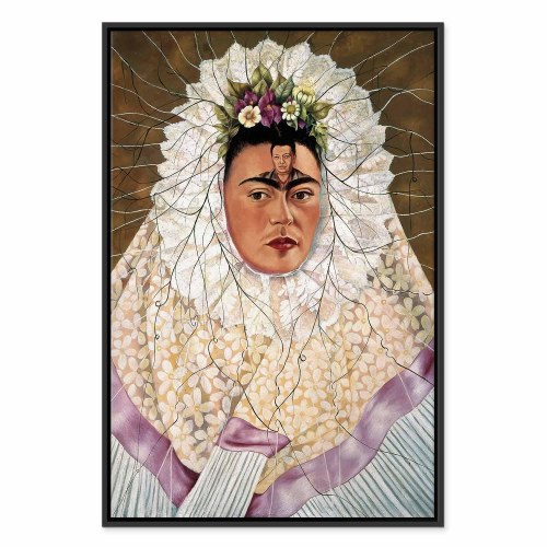 Frida Kahlo - Selvportræt som tehuana lærredsbillede