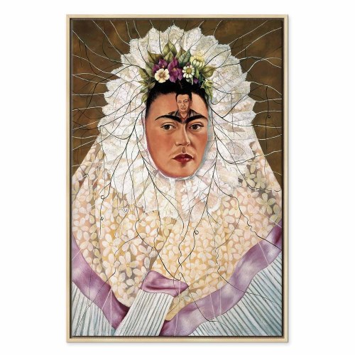 Frida Kahlo - Selvportræt som tehuana lærredsbillede