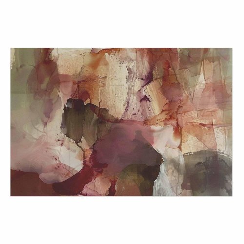 Abstrakt plakat Spring Composition - akvarelmotiv i flere størrelser og rammevarianter