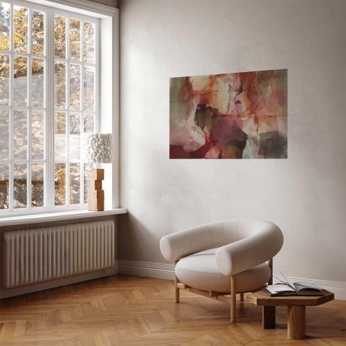 Abstrakt plakat Spring Composition - akvarelmotiv i flere størrelser og rammevarianter