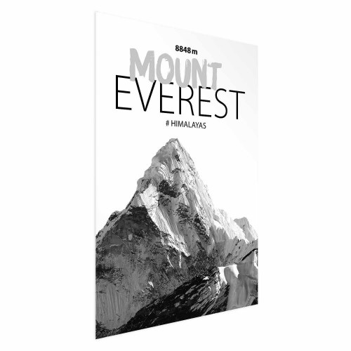 Plakat med Mount Everest - landskabsplakat