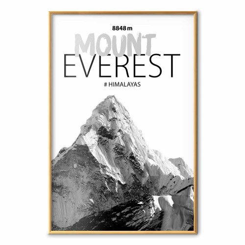 Plakat med Mount Everest - landskabsplakat