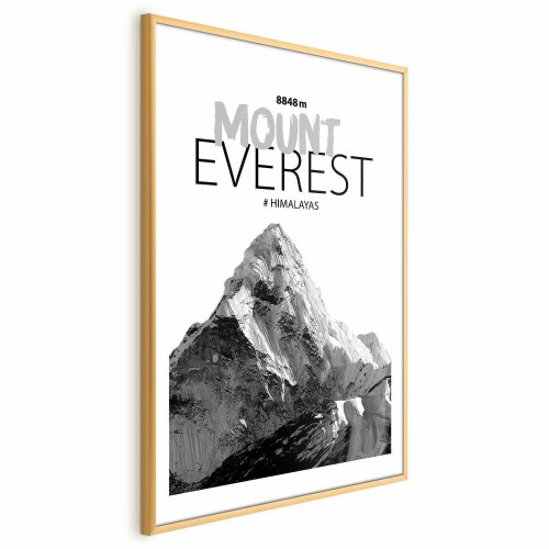 Plakat med Mount Everest - landskabsplakat