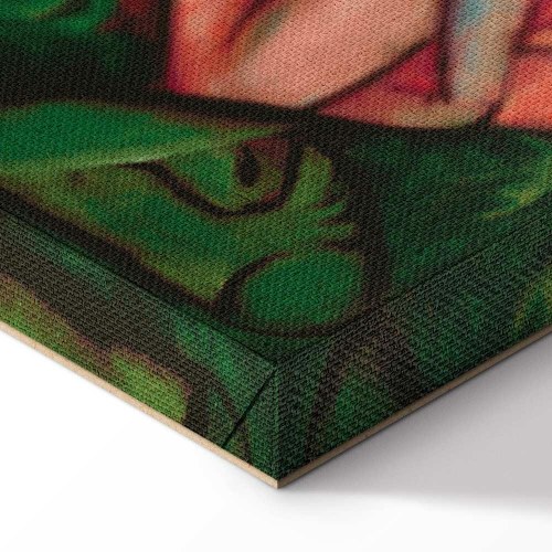 Franz Marc Vandfaldet lærredsbillede reproduktion