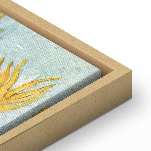 Vincent van Gogh billede på lærred - Stilleben med en vase med tolv solsikker III
