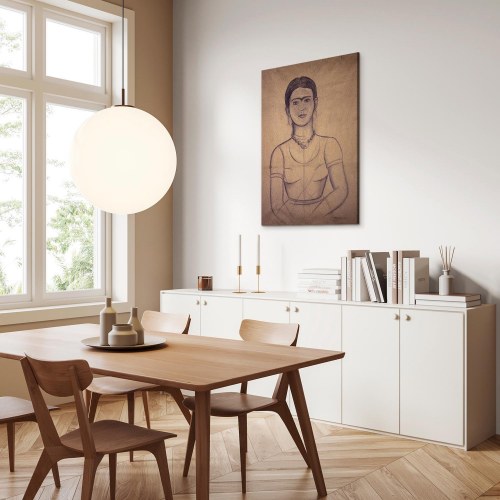 Frida Kahlo Selvportræt 1929 lærredsbillede reproduktion