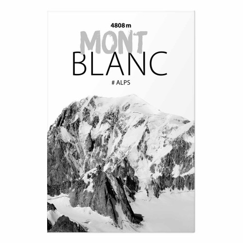 Plakat Mont Blanc