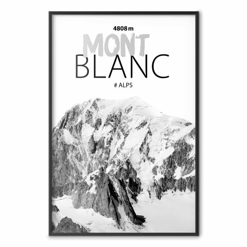 Plakat Mont Blanc