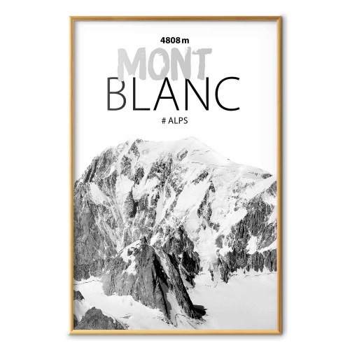 Plakat Mont Blanc
