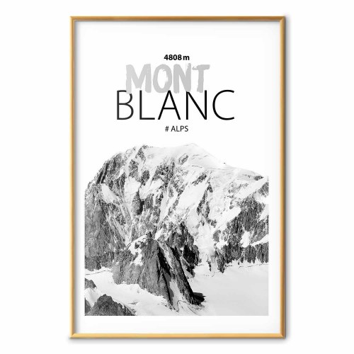 Plakat Mont Blanc