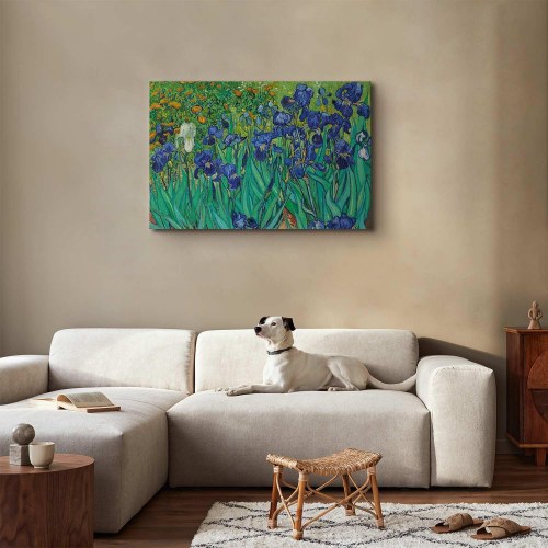 Vincent van Gogh Iriser billede på lærred