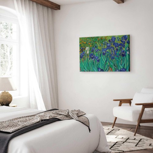 Vincent van Gogh Iriser billede på lærred
