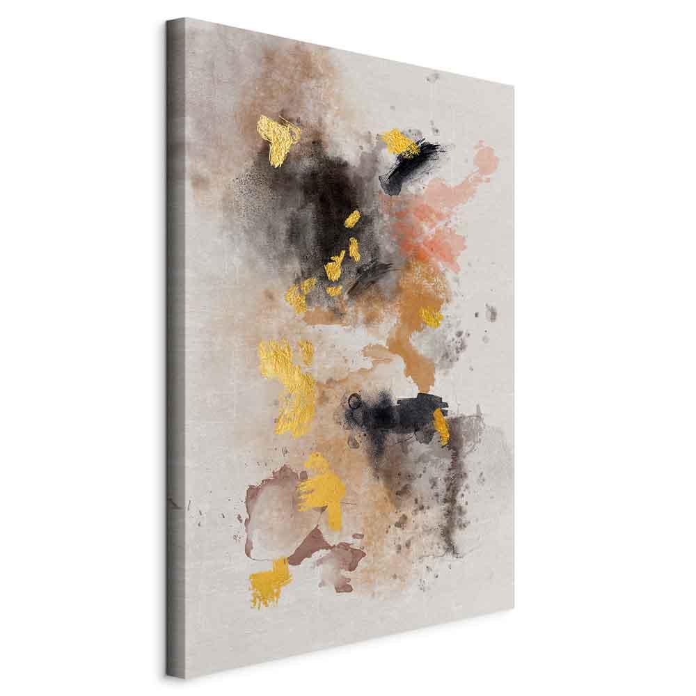 Abstrakt lærredsbillede - Windy Day 1-delt vertikal vægdekoration - 120 x 80 cm - Standard