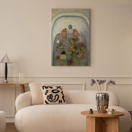 Frida Kahlo lærredsbillede - Hvad vandet gav mig