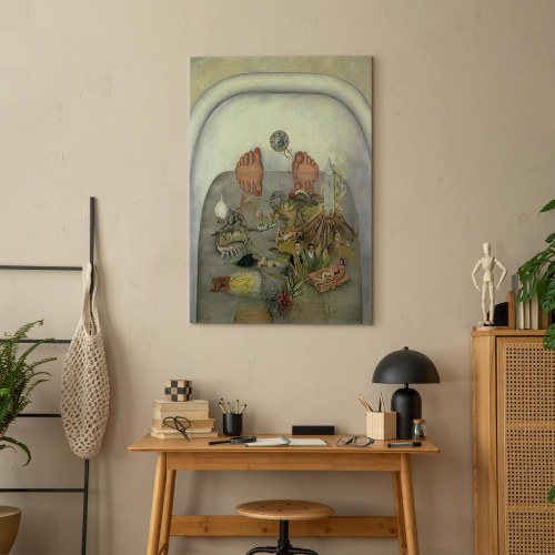 Frida Kahlo lærredsbillede - Hvad vandet gav mig