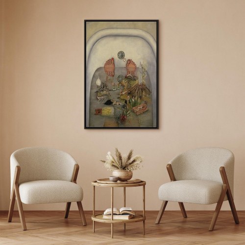 Frida Kahlo lærredsbillede - Hvad vandet gav mig