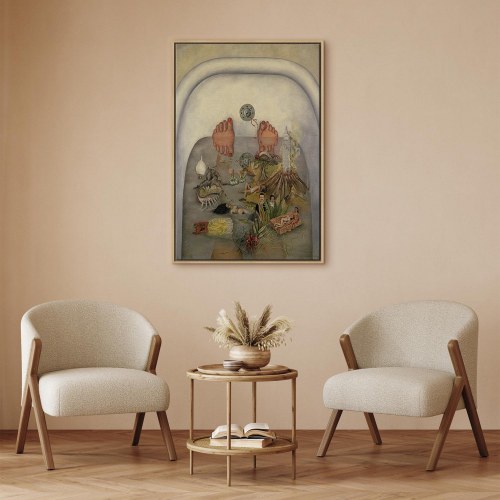 Frida Kahlo lærredsbillede - Hvad vandet gav mig