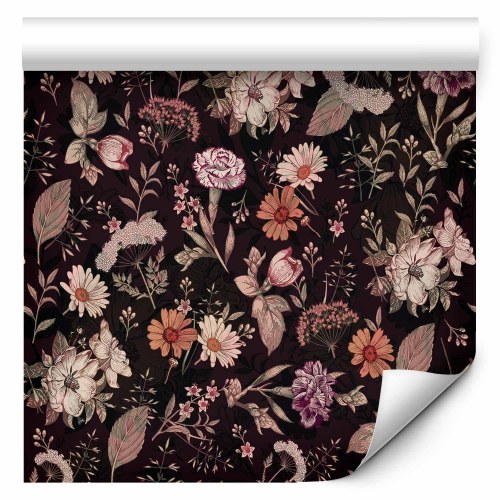 Blomstertapet Fragrant Flowers and Herbs - Blomme