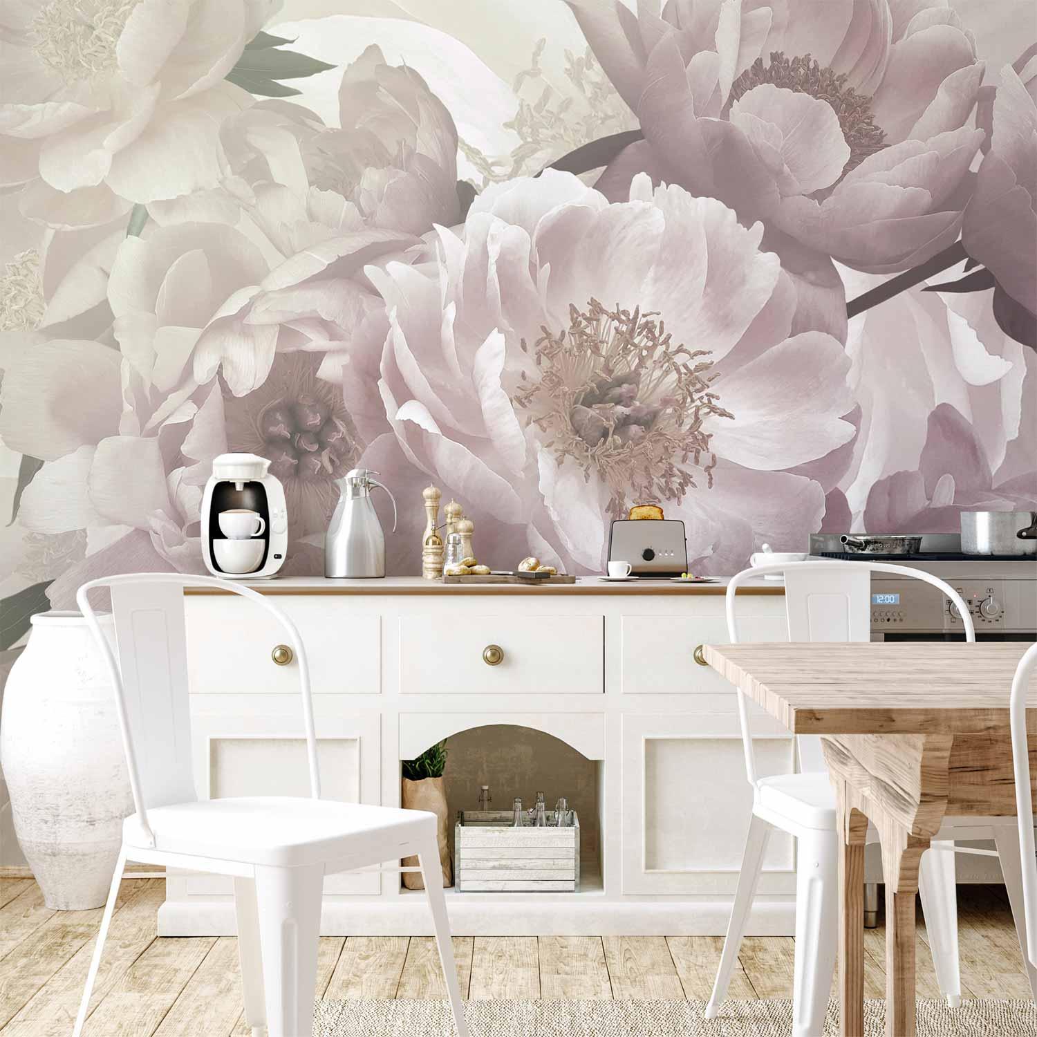 Fototapet Blomstrende Tanke med blomster - 400 x 280 cm - Vandtæt billede