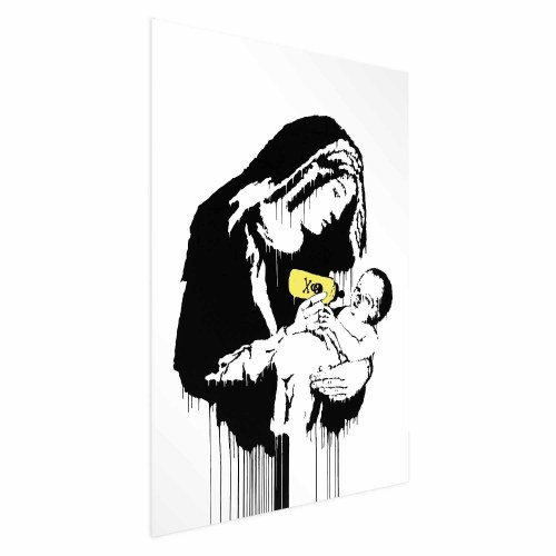 Plakat Mor og Barn i Gadekunst