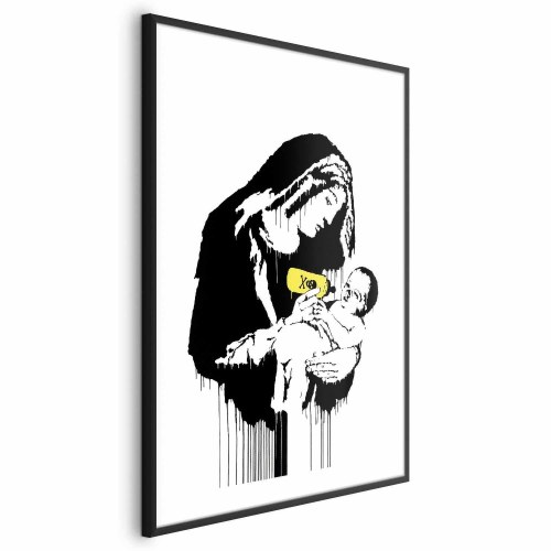 Plakat Mor og Barn i Gadekunst