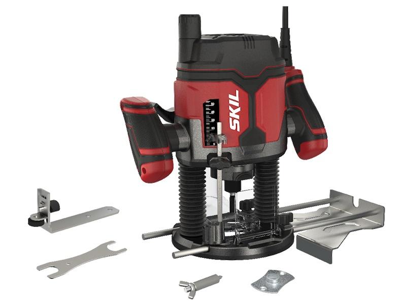 Skil 1860AA overfræser 1.400 W 6/6,35/8 mm