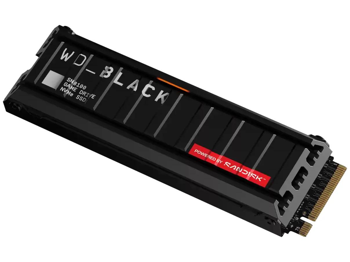 WD Black SN8100 1 TB M.2 NVMe SSD PCIe 5.0