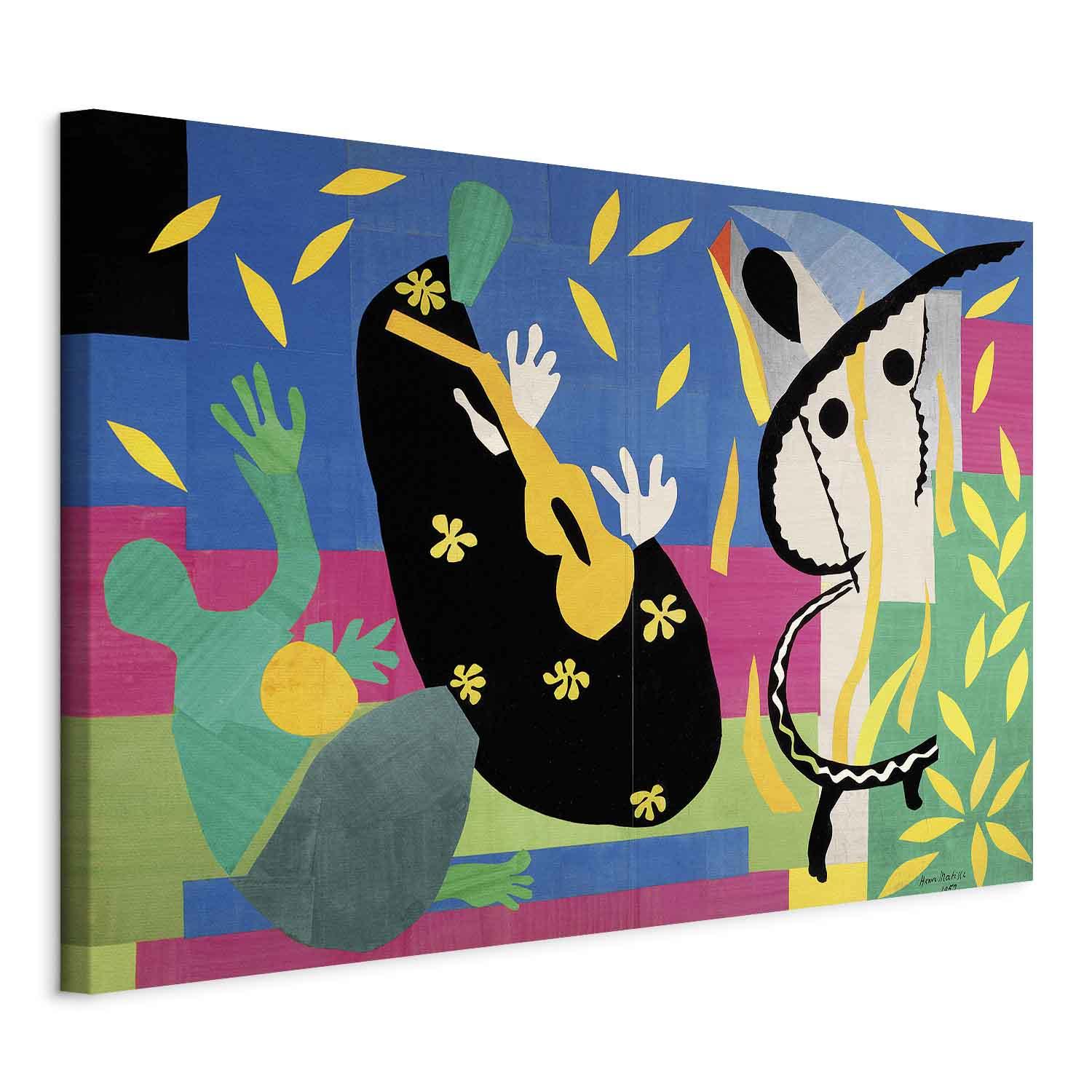 Henri Matisse Billede på lærred - Kongens sorger - 30 x 20 cm - På italiensk lærred billede