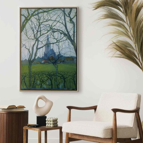 Piet Mondrian billede på lærred - St. Jacob's Church
