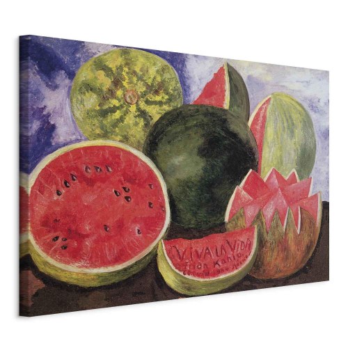Frida Kahlo Viva la Vida billede på lærred