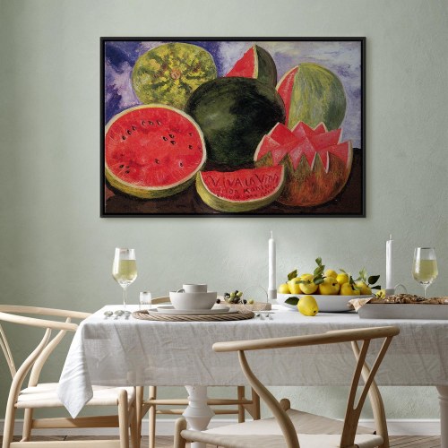 Frida Kahlo Viva la Vida billede på lærred