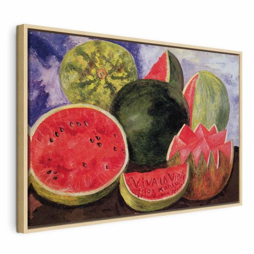 Frida Kahlo Viva la Vida billede på lærred