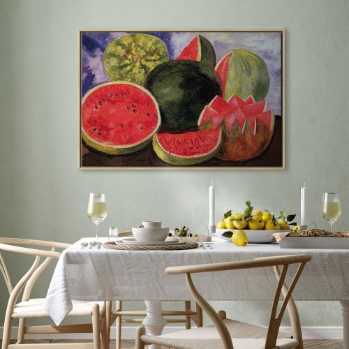 Frida Kahlo Viva la Vida billede på lærred